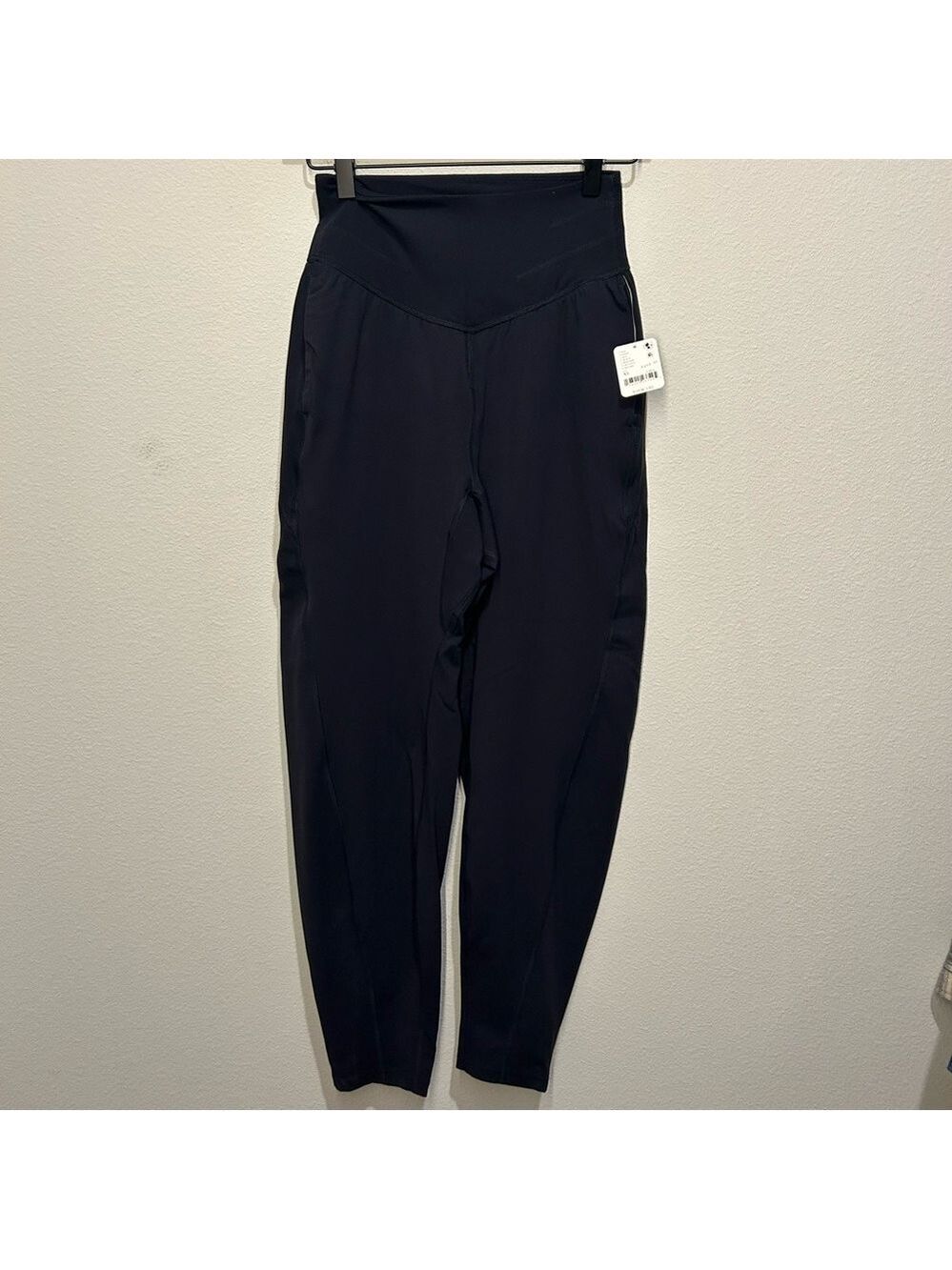 NWT XS Women's Black Never Better Structured Sweatpants - Free People Movement